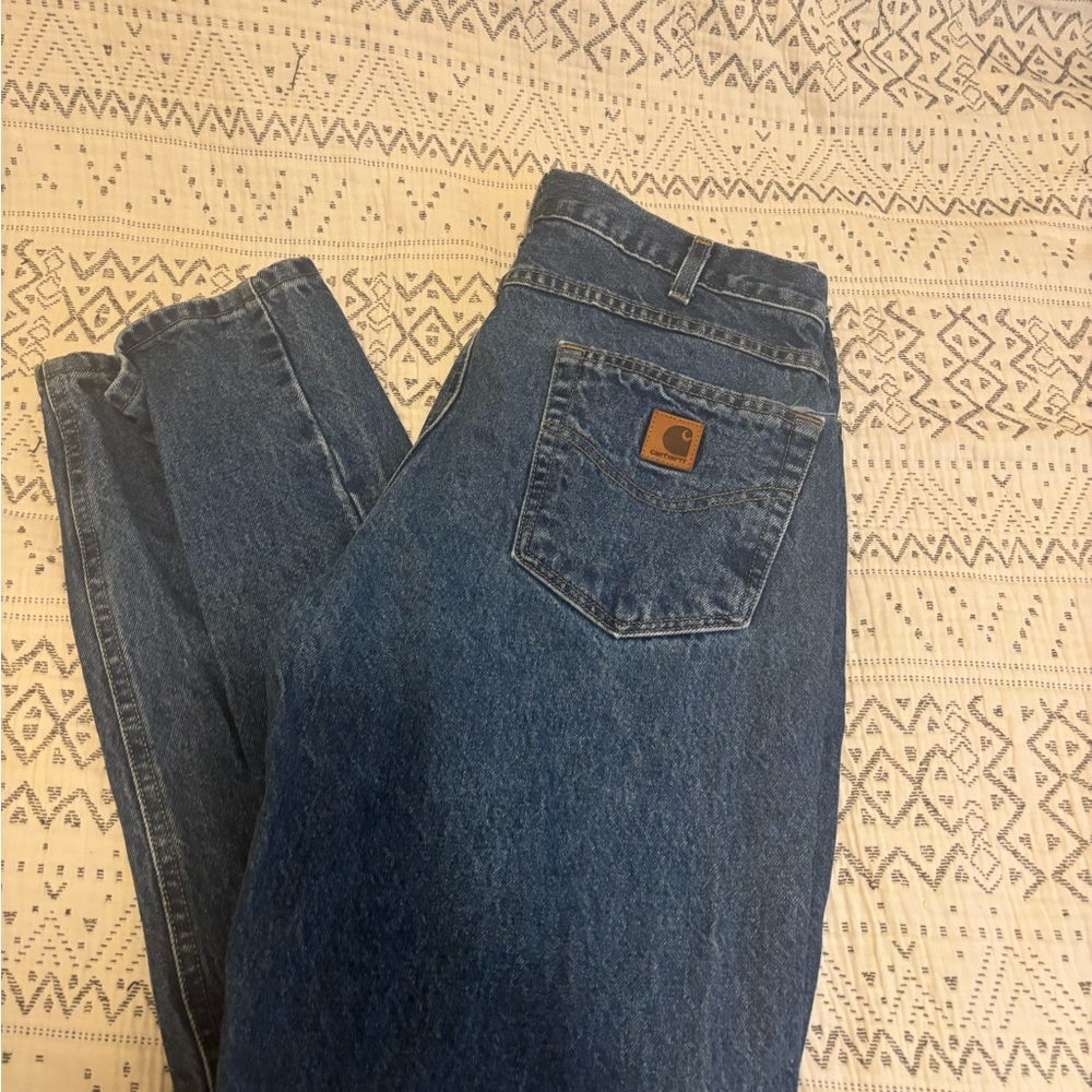 Carhartt Mens Relaxed Fit Denim Jeans